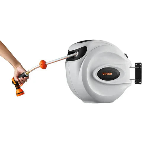 Wall-Mounted Intelligent Hose Management System - 180° Swivel